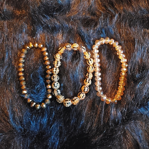 Cat eye stone bracelets - Picture 4 of 6